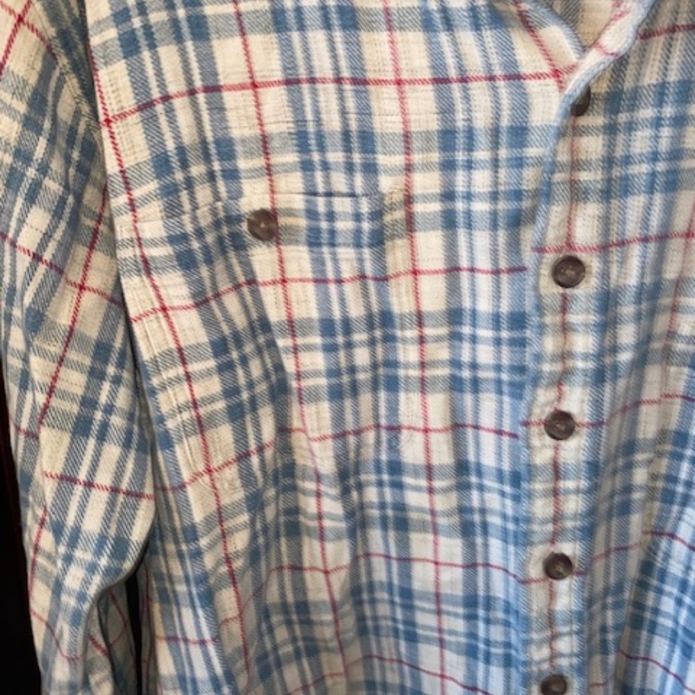 Abercrombie & Fitch Flannel Shirt - XL  "Original Big Shirt" - Picture 3 of 8